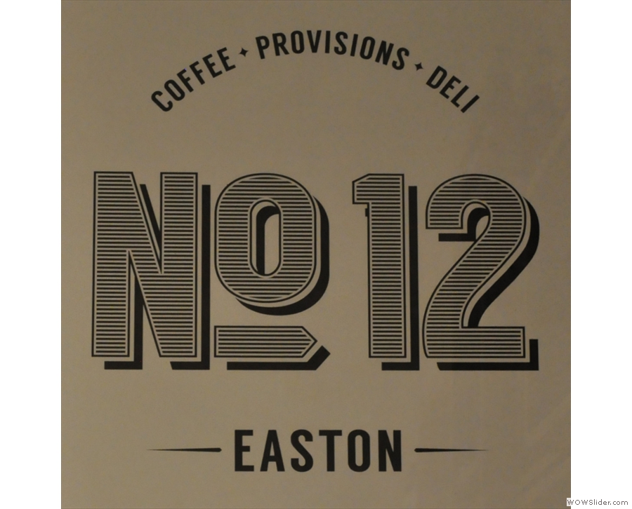 No 12 Easton, 2016's Best Neighbourhood Coffee Spot.