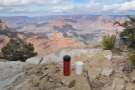 Meanwhile, my Travel Press and Therma Cup got to the south rim of the Grand Canyon!