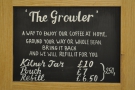 The Growler sounds like an excellent idea. Cuts down on packaging waste.