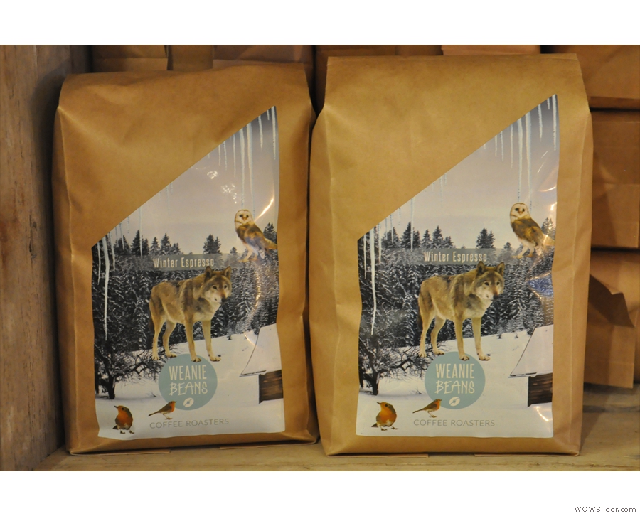 ... or its seasonal espresso blend. A third blend, Scout, has just been launched by the way.