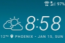 Sunday morning in Phoenix dawned bright, and, for January, relatively warm!