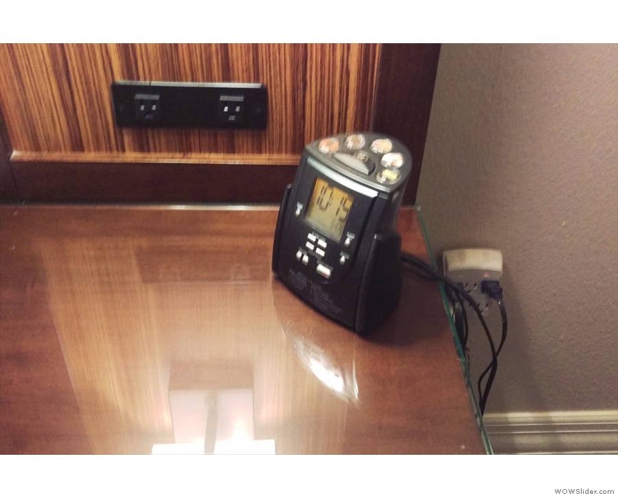 It had advanced features that other hotels should copy, such as power outlets by the bed.