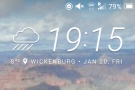 After an hour and a half on the road, I reached Wickenburg. This is a fairly accurate representation of the weather!