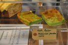 I can recommend the Kuih Bakar (or 'green' as I like to call it).