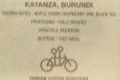 I went for the Burundi from Tandem which I'd been recommended at the original Render.