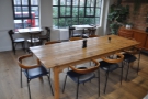 This includes a beautiful, large, communal table...