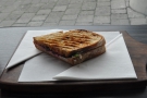 I'll leave you with my goat's cheese toasty, which I had for lunch.