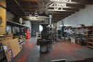 The roastery is a large space at the back, although it's no longer used for production roasting.