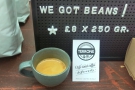 The new  Mele & Pere espresso blend, a 50/50 mix of Guatemalan/Brazil, roasted in Italy.