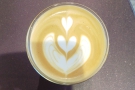 Nice latte art...