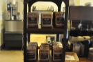 As well as a coffee shop, Barefoot is also a roaster. The full range of beans is on sale...