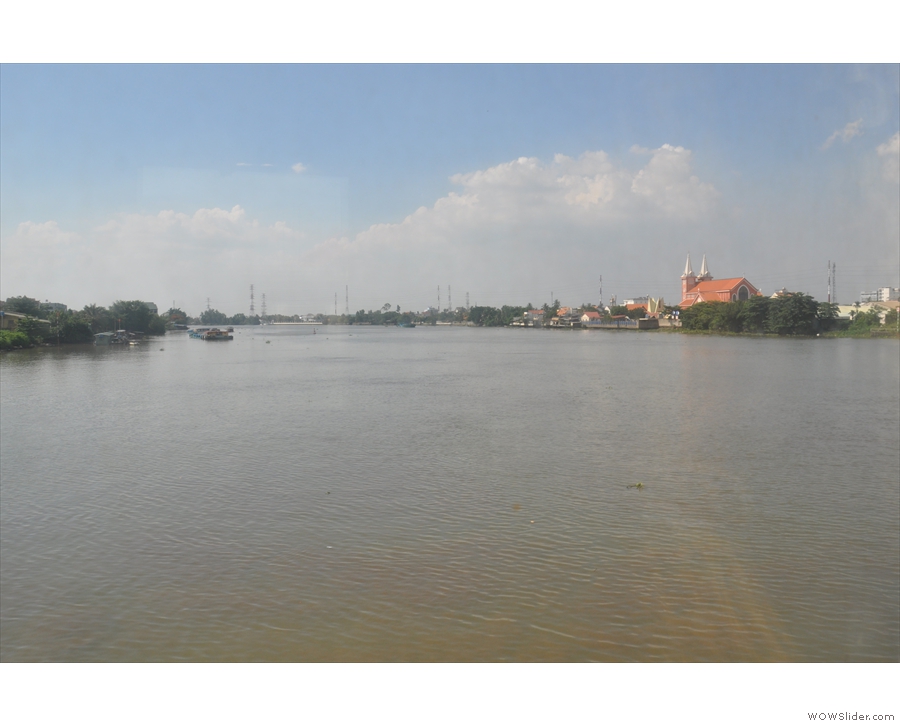 This one, the Saigon river, I believe, is much bigger!