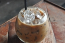 ... although not all of it, such as this iced coffee with condensed milk, was to my taste.