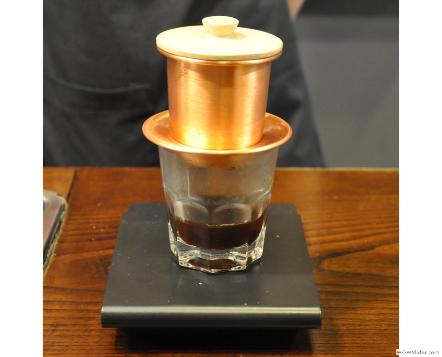 Finally, I tried speciality coffee over ice at the wonderful The Caffinet in Hanoi.