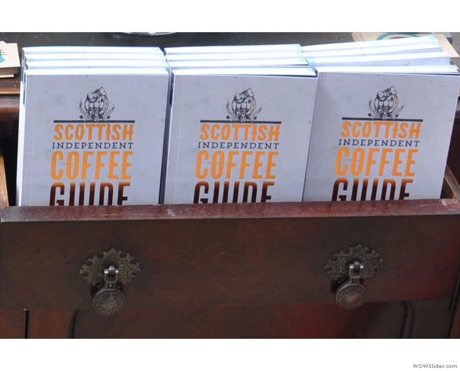 And finally, finally, because it didn't fit in elsewhere, the Scottish Coffee Guide, Vol 2.