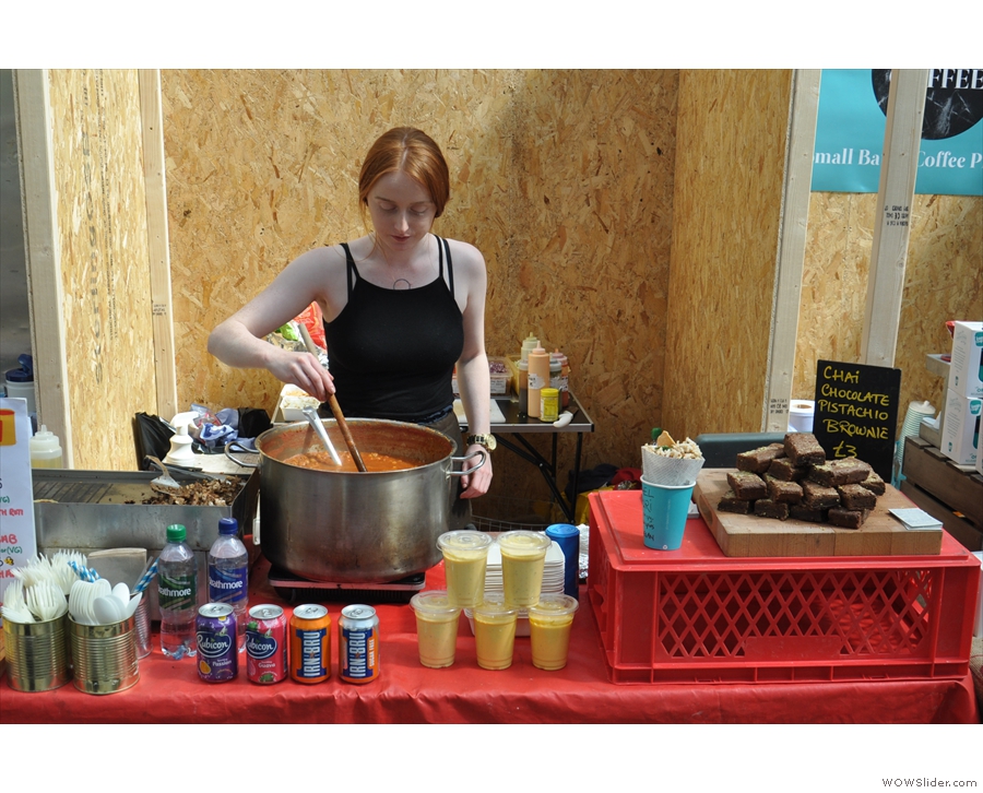 The Glasgow Coffee Festival has always had a good ratio of food stalls to attendees.