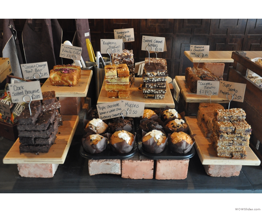 ... and this array of cakes for those who fancy something sweet.