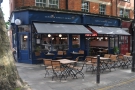 There's plenty of outside seating on Exmouth Market, but what's that to the right?
