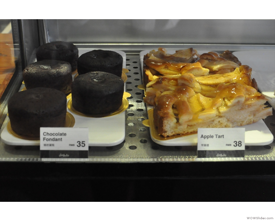 These are set at the front of the counter, just to tempt you.