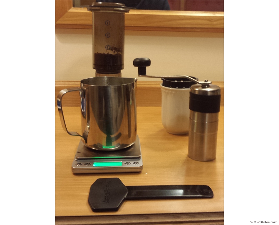 That trip was also saw early attemps to make my own coffee in hotel rooms.