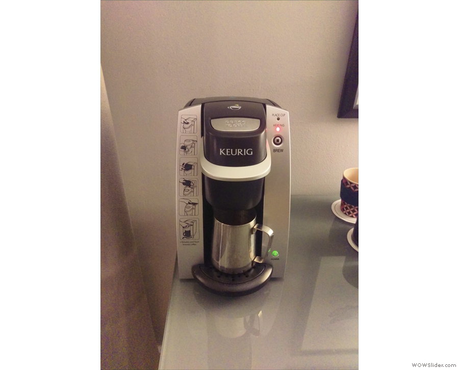 However, when I got to Miami, I did discover that Keurig machines have their uses!
