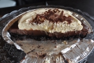 There's also pie, made by Lucy, the other half of Idle Hands. This is chocolate cream...