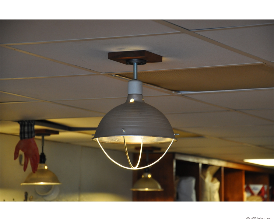 ... although there are also plenty of light-fittings as well all of which lend a hand.
