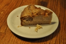 ... which I paired with a slice of a rather awesome apple cake.