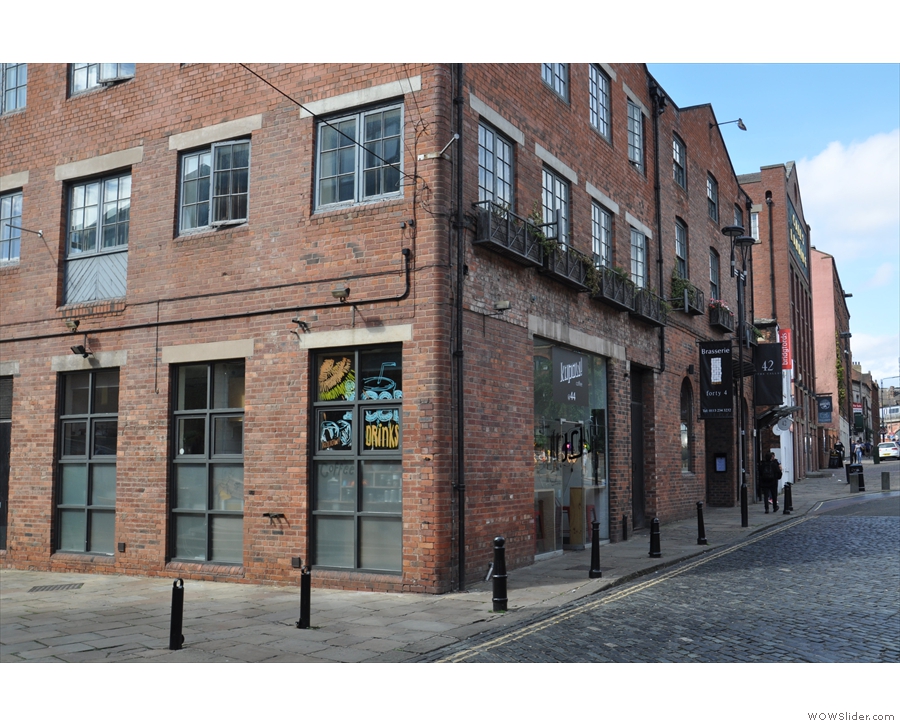 On The Calls, in Leeds, you'll find this glorious brick building on the river's north bank.