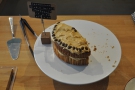 I also had a slice of the excellent coffee cake (a slice, I stress, not half the cake!).