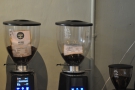 ... with its three grinders (house-blend, single-origin & decaf) each with its own recipie.