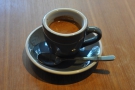 I had a shot of the house-blend, roasted by Weekenders Coffee, served in a classic cup.