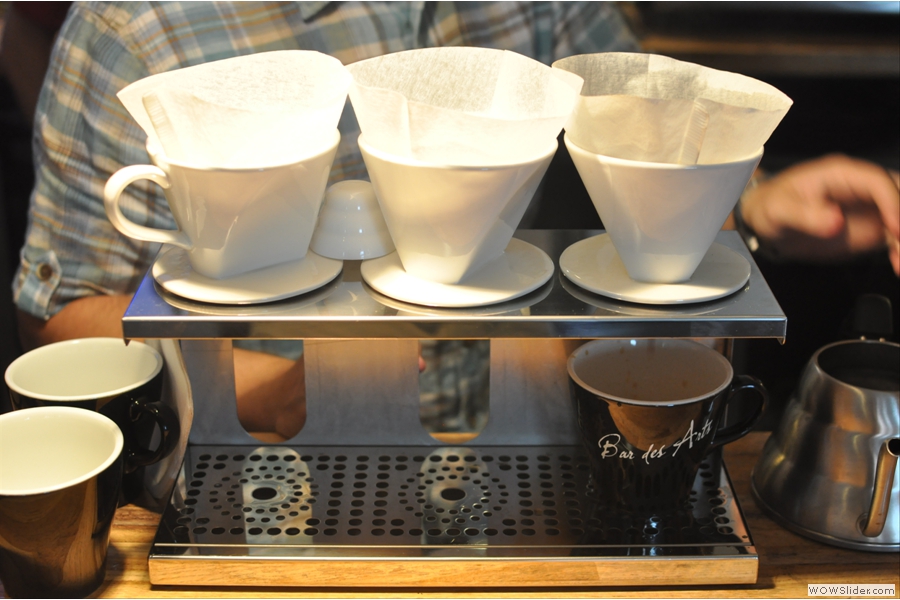 For me the highlight was the brew bar, which was in almost constant use.