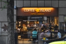 On London's Upper St Martin's Lane, you'll find, on the left-hand side, Coffee Island.
