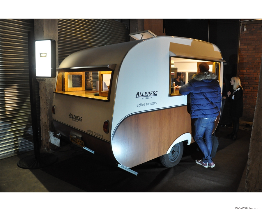 ...and Allpress with its lovely coffee caravan, Florence.