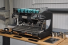 On the right, which is supplied with Cumbrian water, a La Spaziale S40...