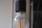 ... as well as the more traditional, single exposed bulb.