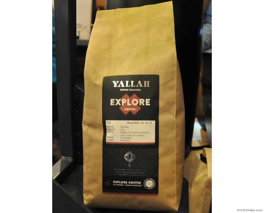 ... more adventurous, so went for this natural Ethiopian from the 'Explore' range.