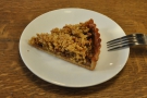 I also helped myself to a slice of the excellent caramel apple crumble tart.