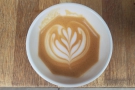 I was very impressed with the latte art, particularly as some struggle with the Therma Cup.