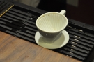 Rumors only serves pour-over coffee, using these Kalita-style fitlers.