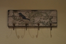 ... while even the coat hooks were decorated.