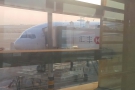 The only shot I could get of my China Eastern Boeing 777-300ER: on stand in Shanghai.