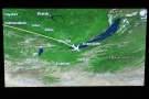 I woke over southern Siberia, having just passed Irkutsk and flown over Lake Baikal.