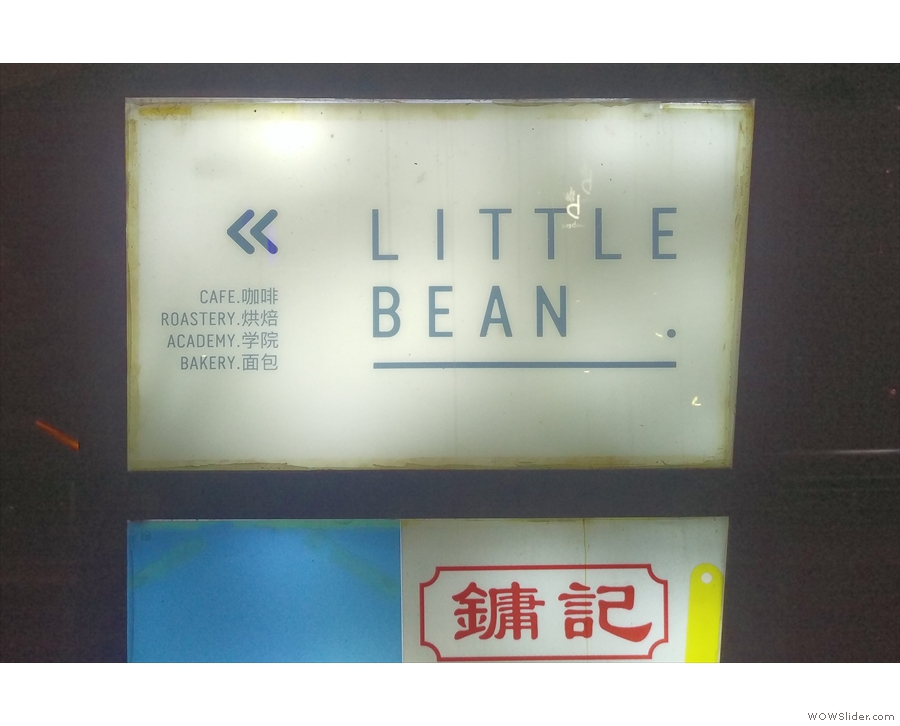 In case you haven't guessed, it's Little Bean: Cafe, Roastery, Academy, Bakery.