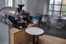 Finally, there's a samlpe roaster, tucked away in the corner, with an office beyond that.