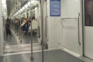Saturday morning, Line 2, Shanghai Metro. First time I've had a seat in ages!