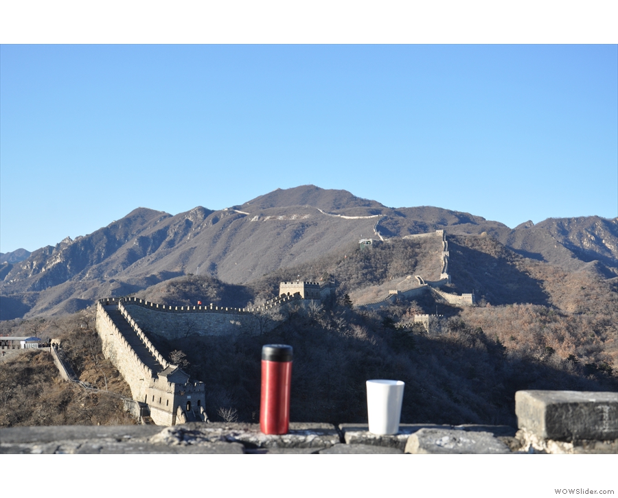 I'll leave you with the Travel Press from Espro, seen here on the Great Wall of China.