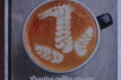 Meanwhile, friend of the Coffee Spot, Dhan Tamang, has produced the lovely Coffee Art.