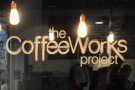CoffeeWorks Project, a wonderful hideaway from the bustle of Leadenhall Market.